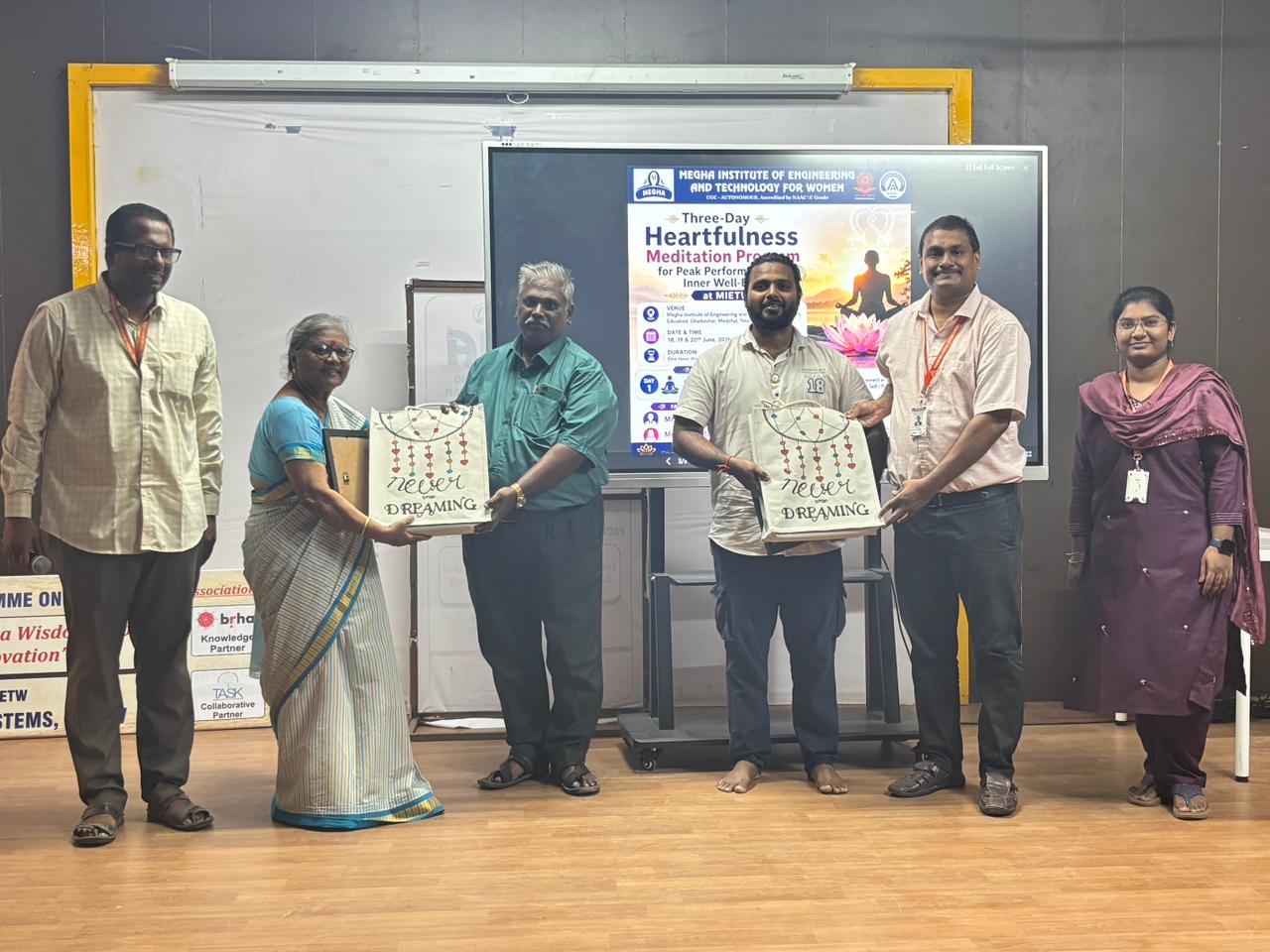 Heartfulness Meditation Workshop at MIETW