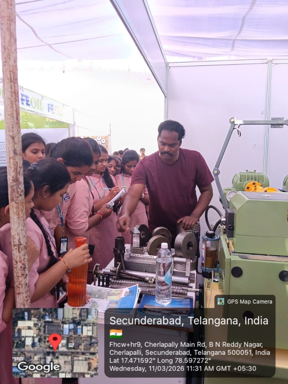 Practical Industry Exposure for III Year ECE Students at Cherlapally Industrial Association