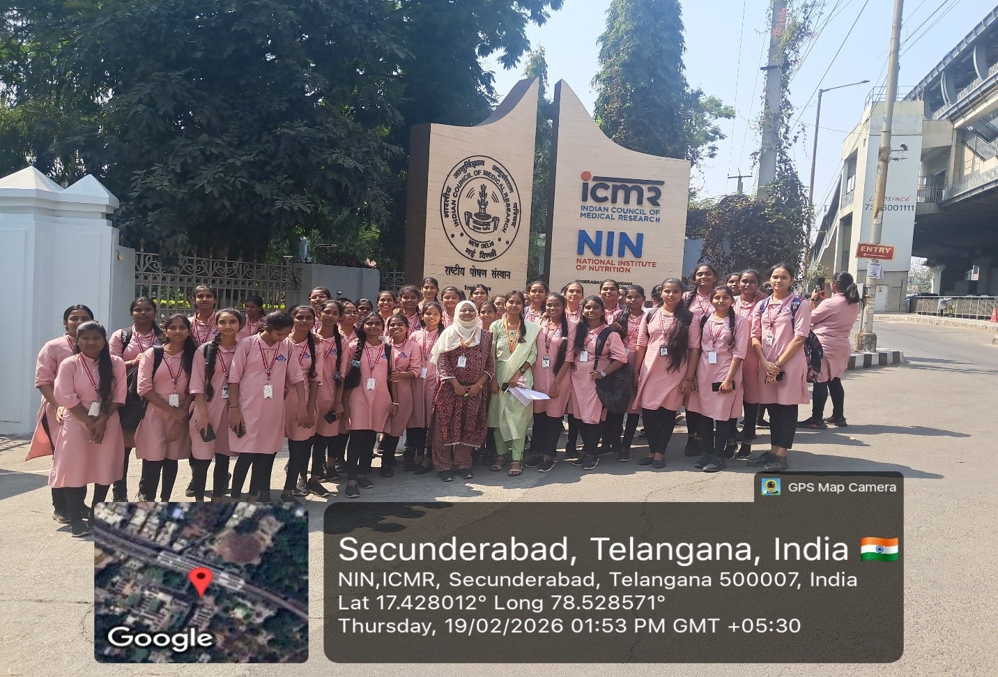 Industrial Visit of II Year ECE Students to ICMR-National Institute of Nutrition