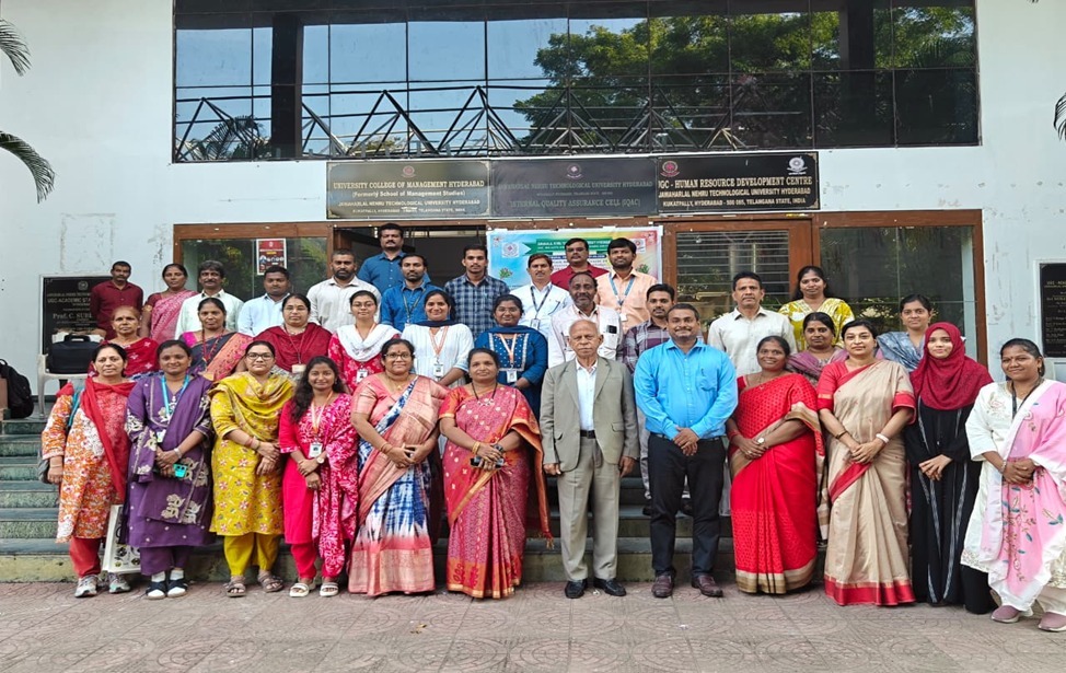 JNTUH UGC-MMTTC Successfully Organizes One-Week Short-Term Course on Indian Knowledge Systems