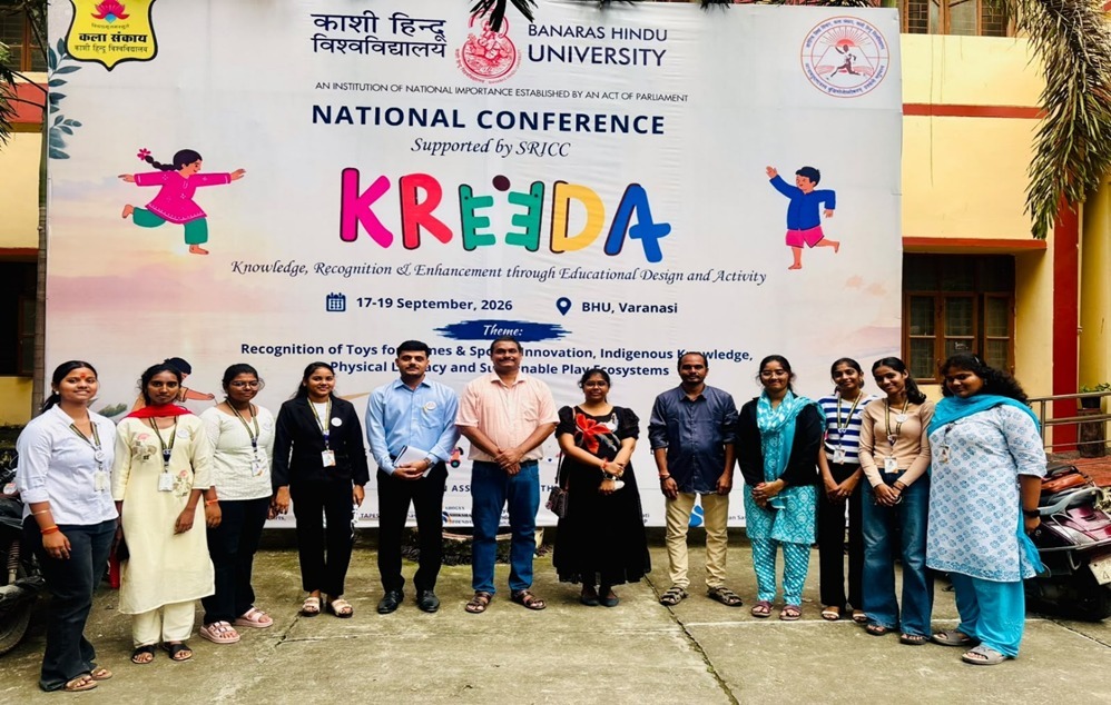 MIETW Students Shine at National Conference on KREEDA-2026